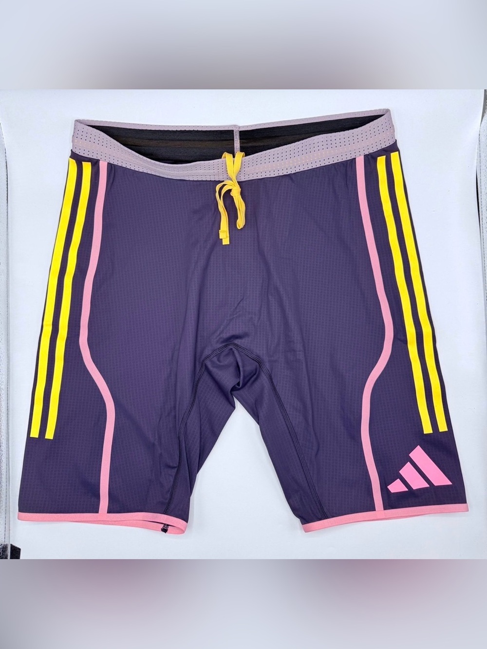 Adidas [M] Adizero 24 Pro Elite Promo Team Men’s Running Short Tights Aurora